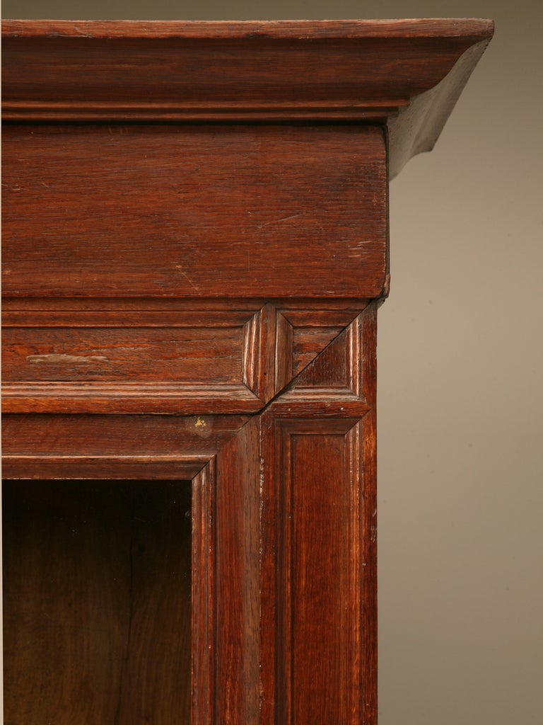 Early 19th Century Antique French Oak Cabinet 1