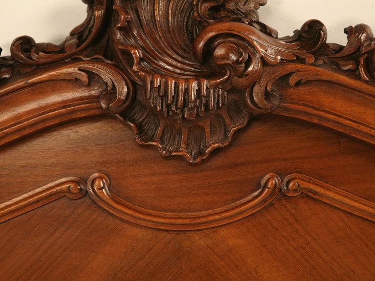 antique french headboard