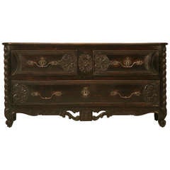 French Walnut Pantalonnière with Original Finish and Hardware 2