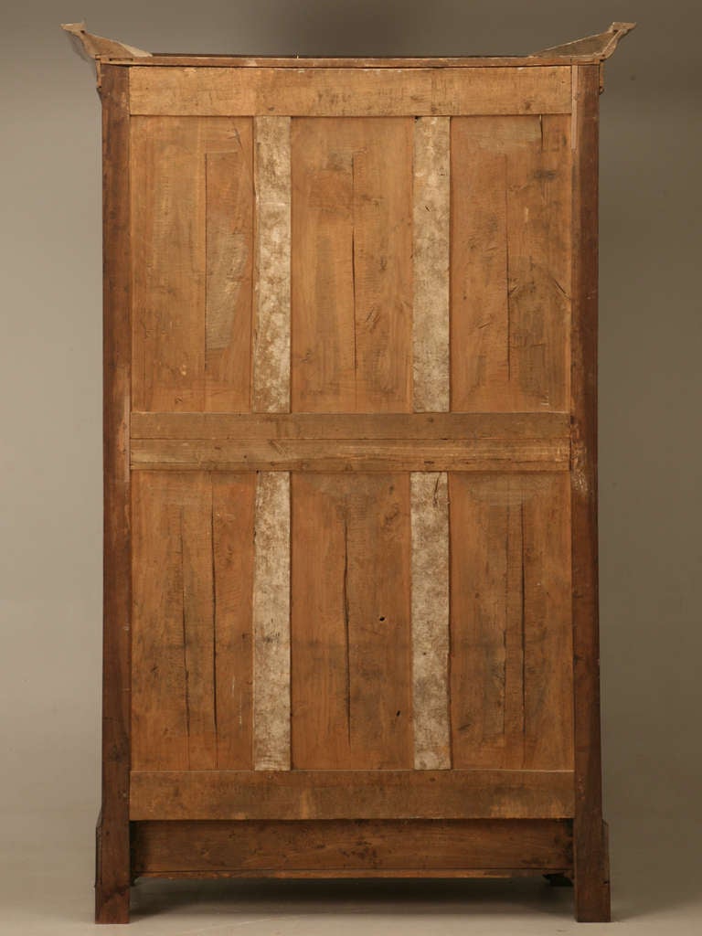 French Louis Philippe Figured Walnut Armoire-Époque 3