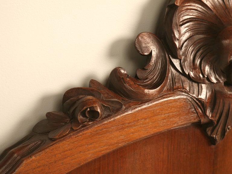 antique french headboard