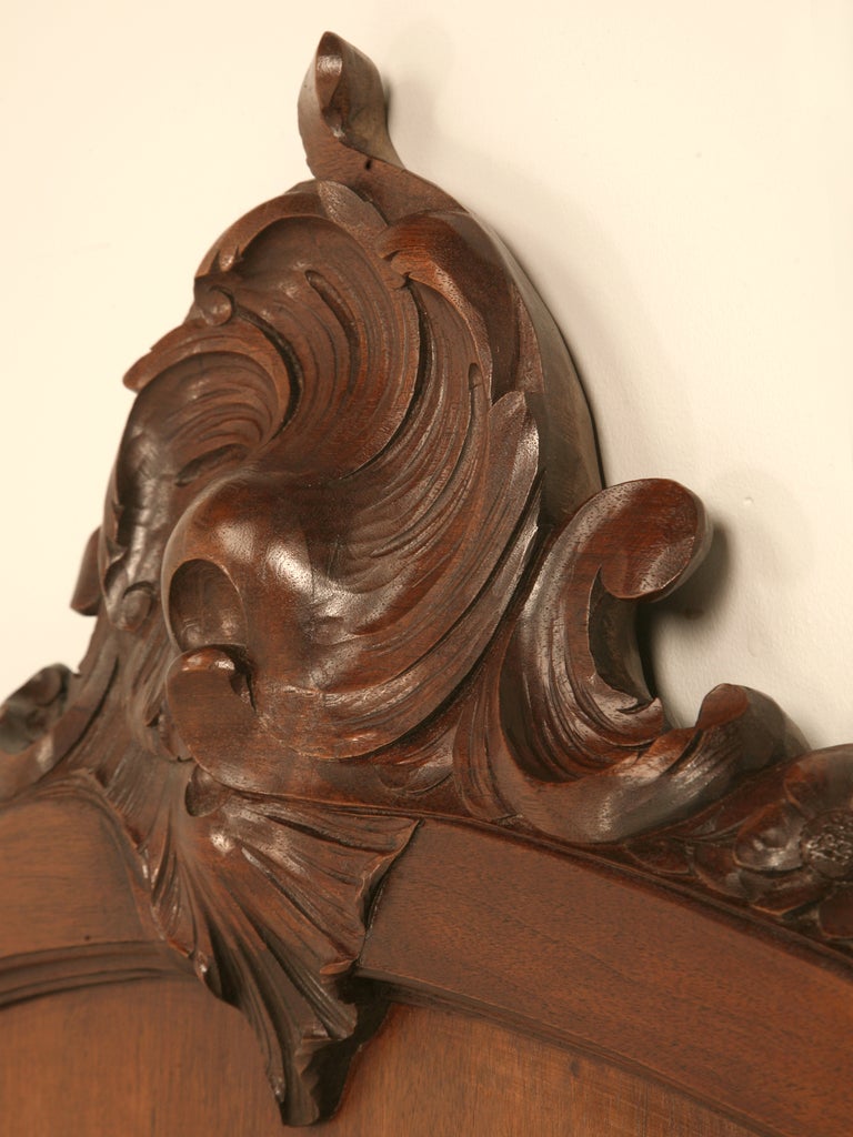 french antique headboard