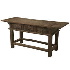Antique c1600's Rustic Spanish Colonial Table