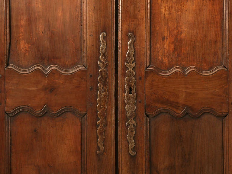 18th Century and Earlier C1650 French Armoire From Brittany