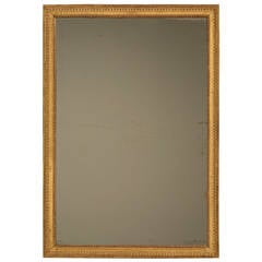French Gilt Wall Mirror, circa 1800s