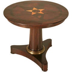 Circa 1850 French Gueridon Inlaid Table 9