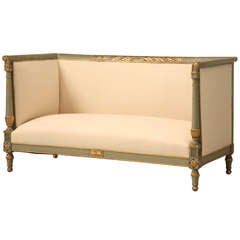 c.1900 French Directoire Style Settee