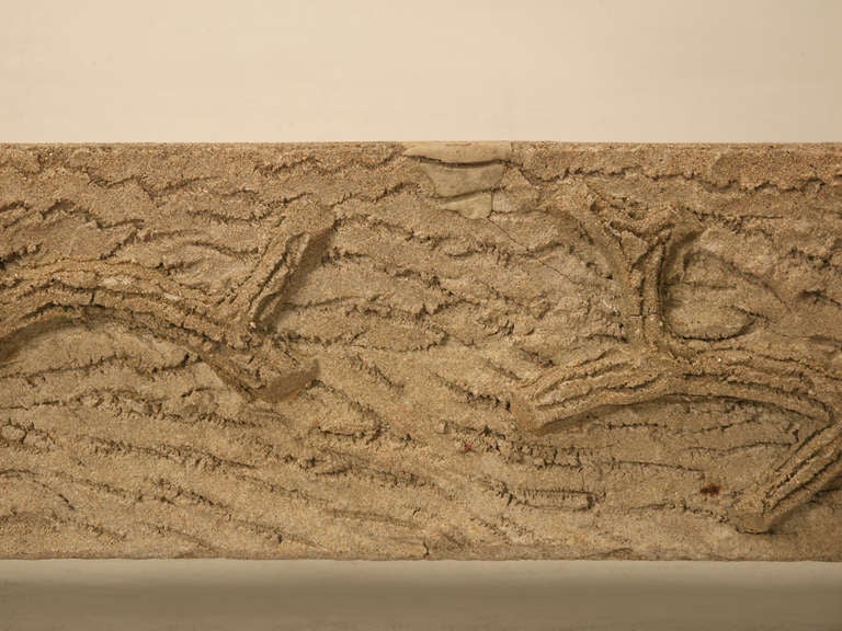 Vintage Französisch Faux Bois Pflanzgefäße (Beton)