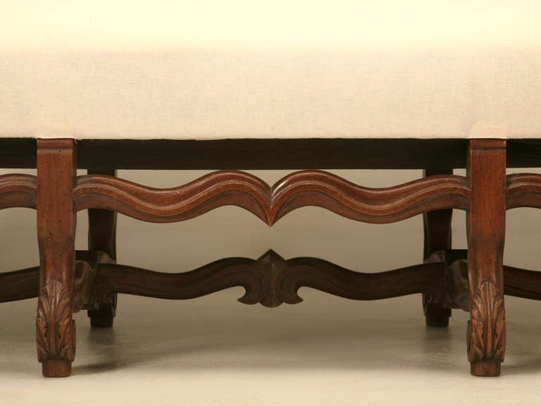 19th Century French Walnut Louis XIV Sofa, circa 1890