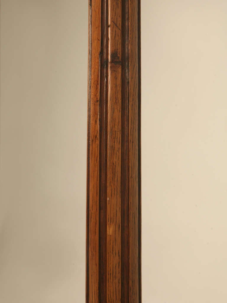 Pair French Oak Restored Floor Lamps In Good Condition In Chicago, IL