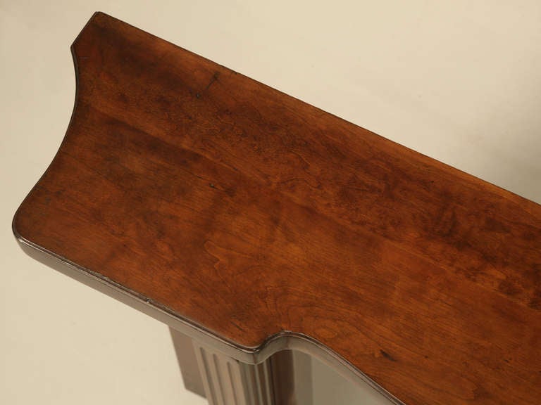 Rodete de chimenea de madera de cerezo americano de Washington DC de hacia 1890 Restaurado Hecho a mano