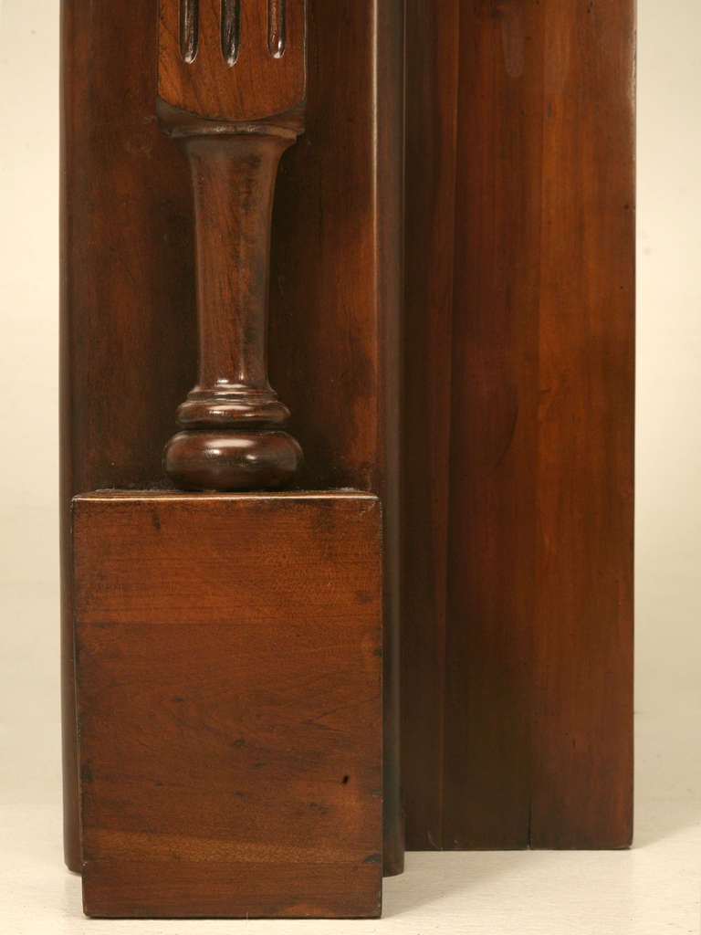 Rodete de chimenea de madera de cerezo americano de Washington DC de hacia 1890 Restaurado 2