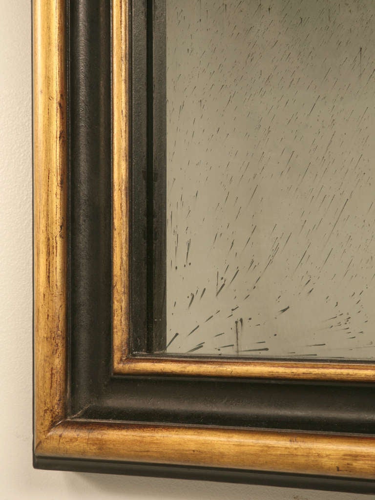 Striking Pair of Custom Mirrors with Antique Glass at 1stDibs custom