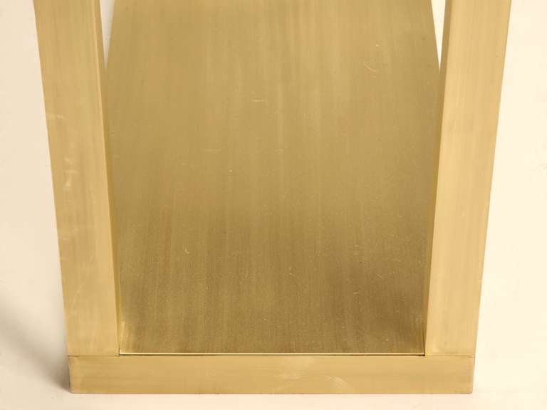 Custom Brass Console Table 2