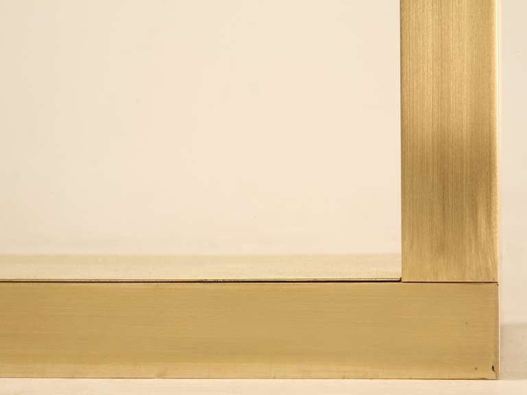 Custom Brass Console Table 3