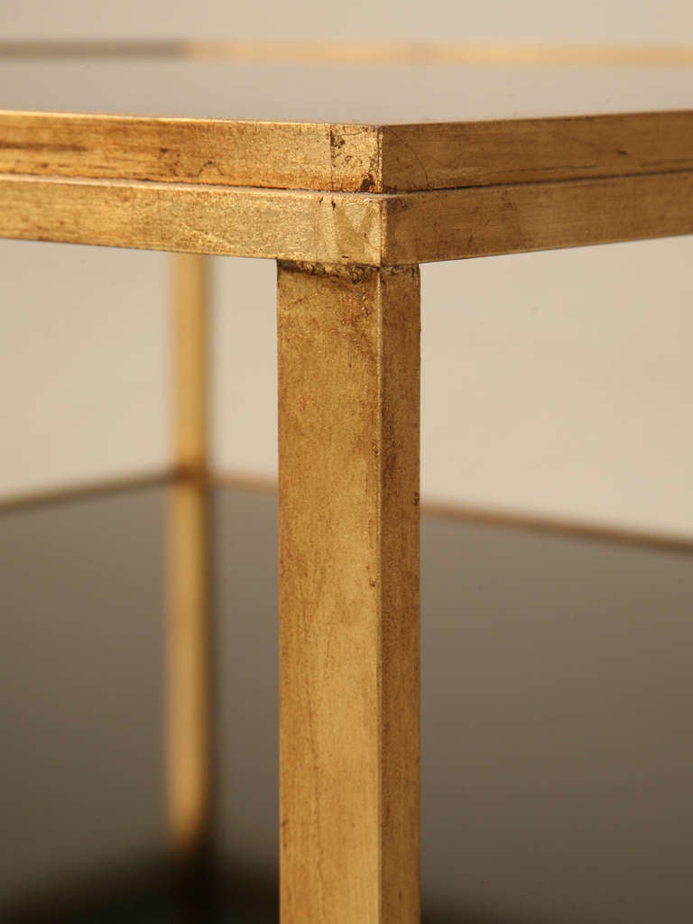 Forgé Table basse dorée d'inspiration française et moderne du milieu du siècle Disponible dans toutes les tailles en vente