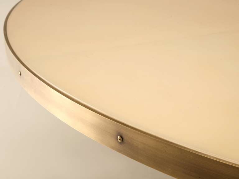 CUSTOM MADE Esstisch aus geflochtener Solid-Bronze oder Tisch in der Mitte des Flurs, auf Bestellung gefertigt (amerikanisch) im Angebot
