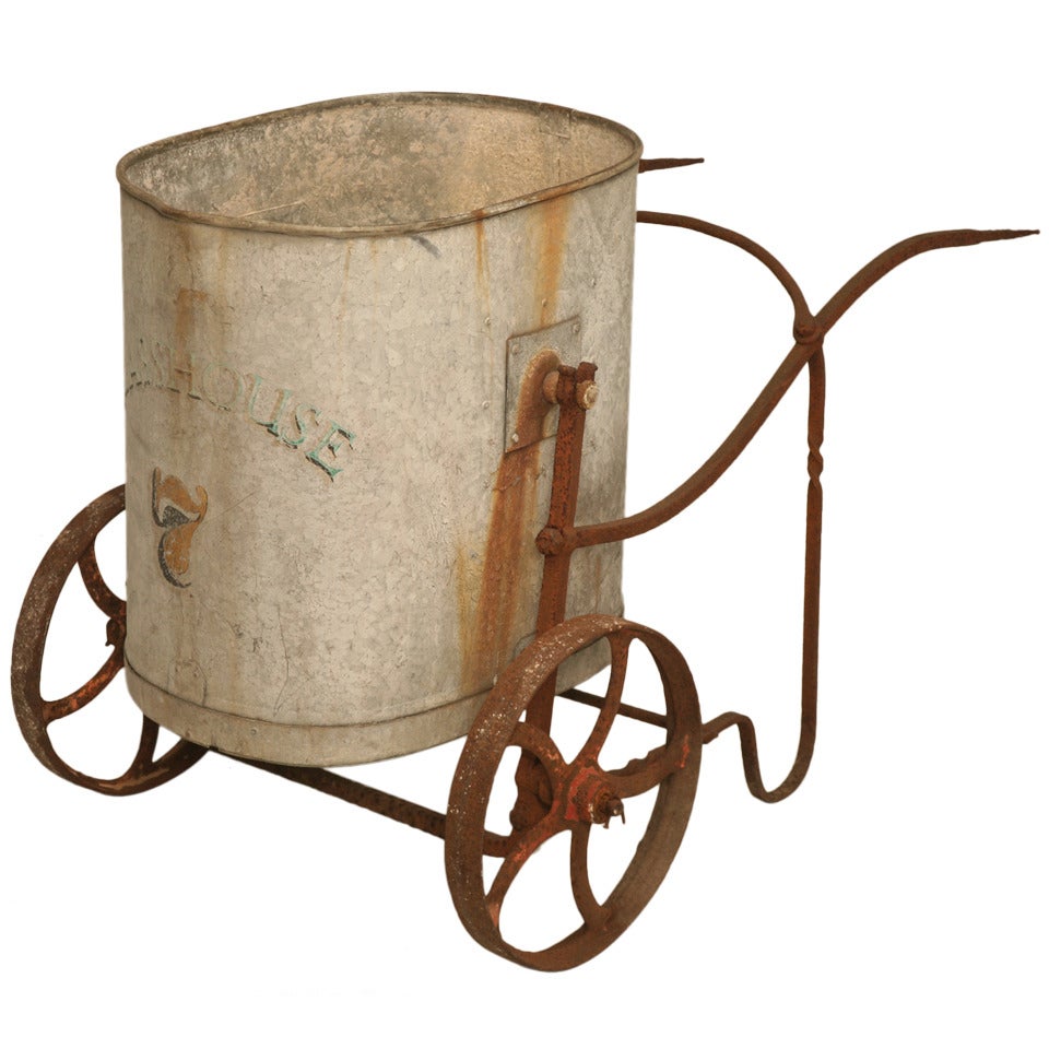 English 1890's "Glass House" Watering Cart.