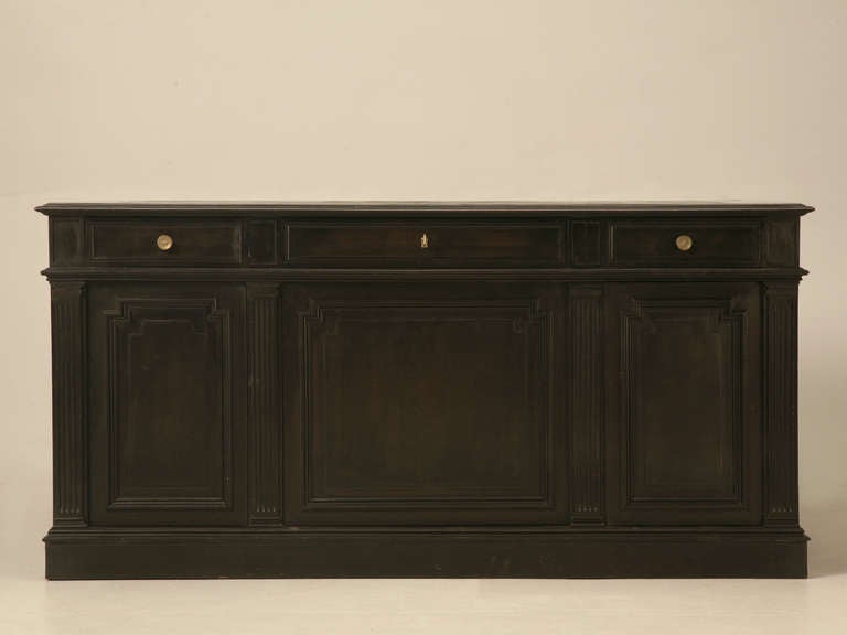c1880 Napoleon III Ebonzed French Desk 3