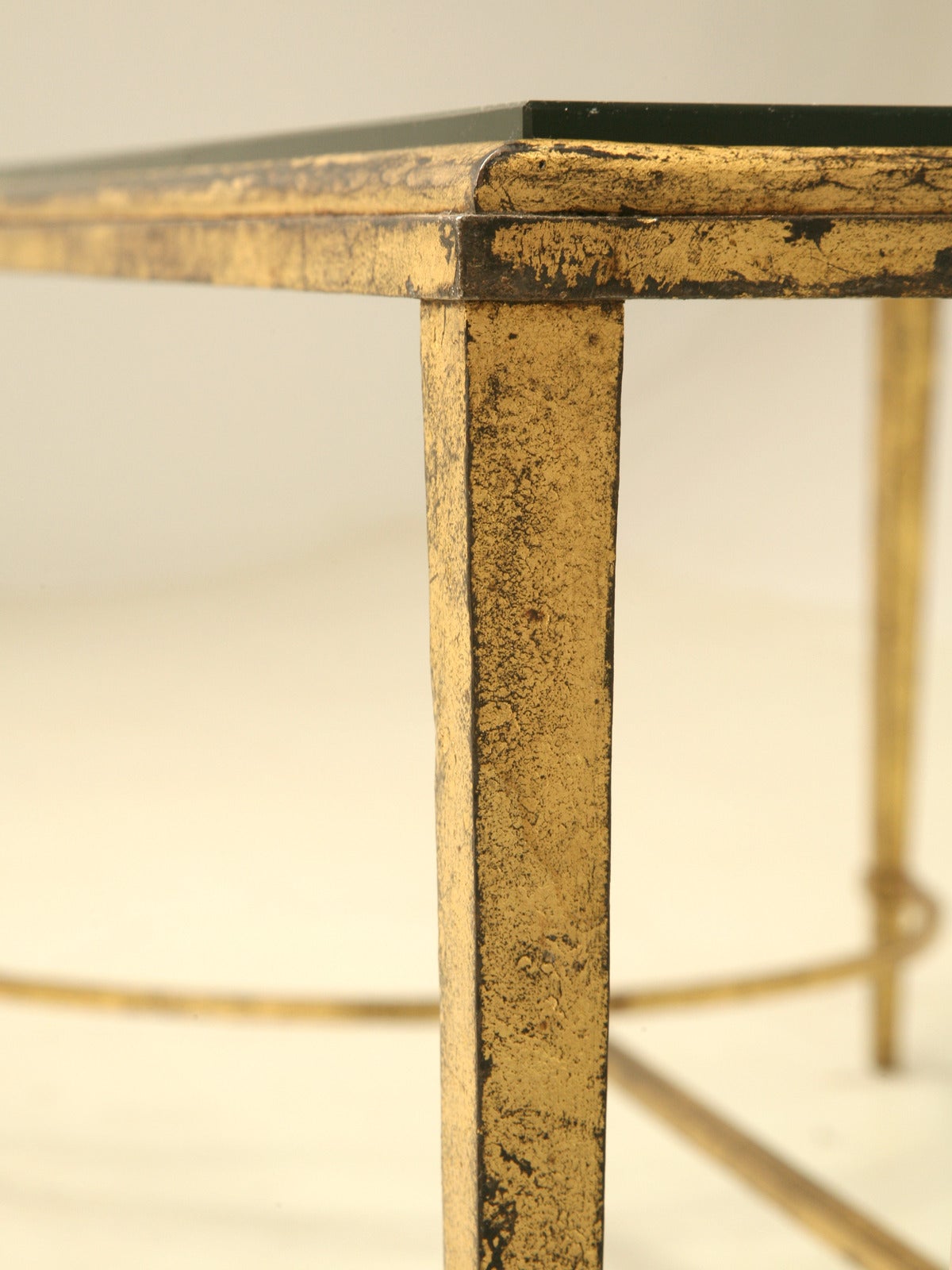 French 1940s Coffee Table in the Style of Maison Ramsay 3