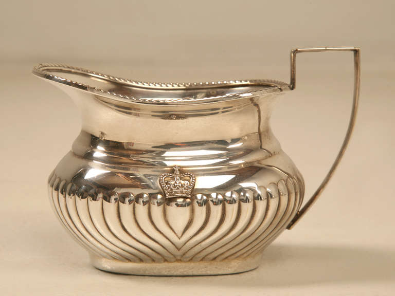 English Silver Plate Tea Service to Honor H.M. Queen Elizabeth II 2