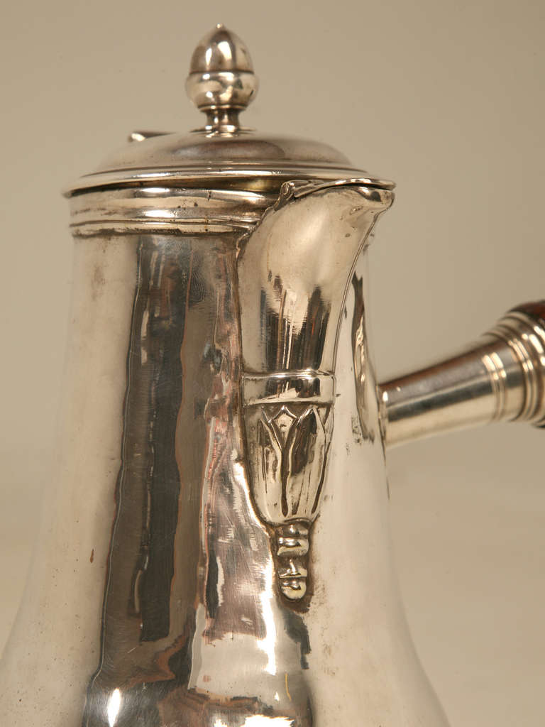 19th Century Silver Plated Christofle Chocolate/Hot Beverage Pot 4