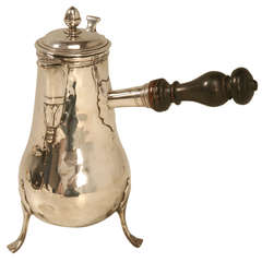 19th Century Silver Plated Christofle Chocolate/Hot Beverage Pot