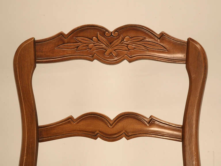french ladderback chairs