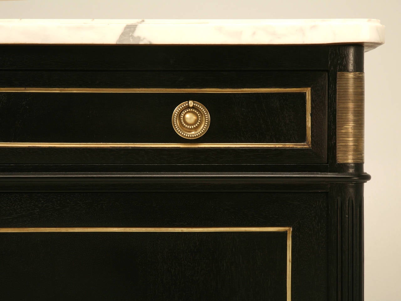 Jansen Inspired French Louis XVI Style, Two-Door Buffet 2