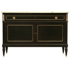 Vintage Jansen Inspired French Louis XVI Style, Two-Door Buffet
