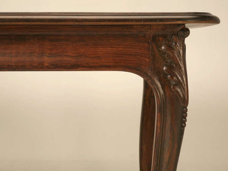 Mid-20th Century French Dining Table with Pull-Out Leaves, circa 1930s
