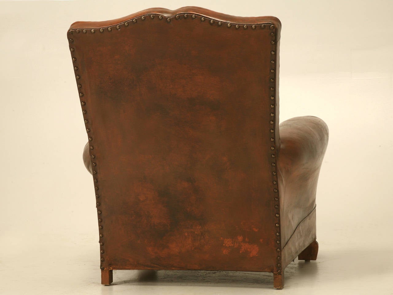 French Art Deco Leather Club Chair, circa 1930s 6