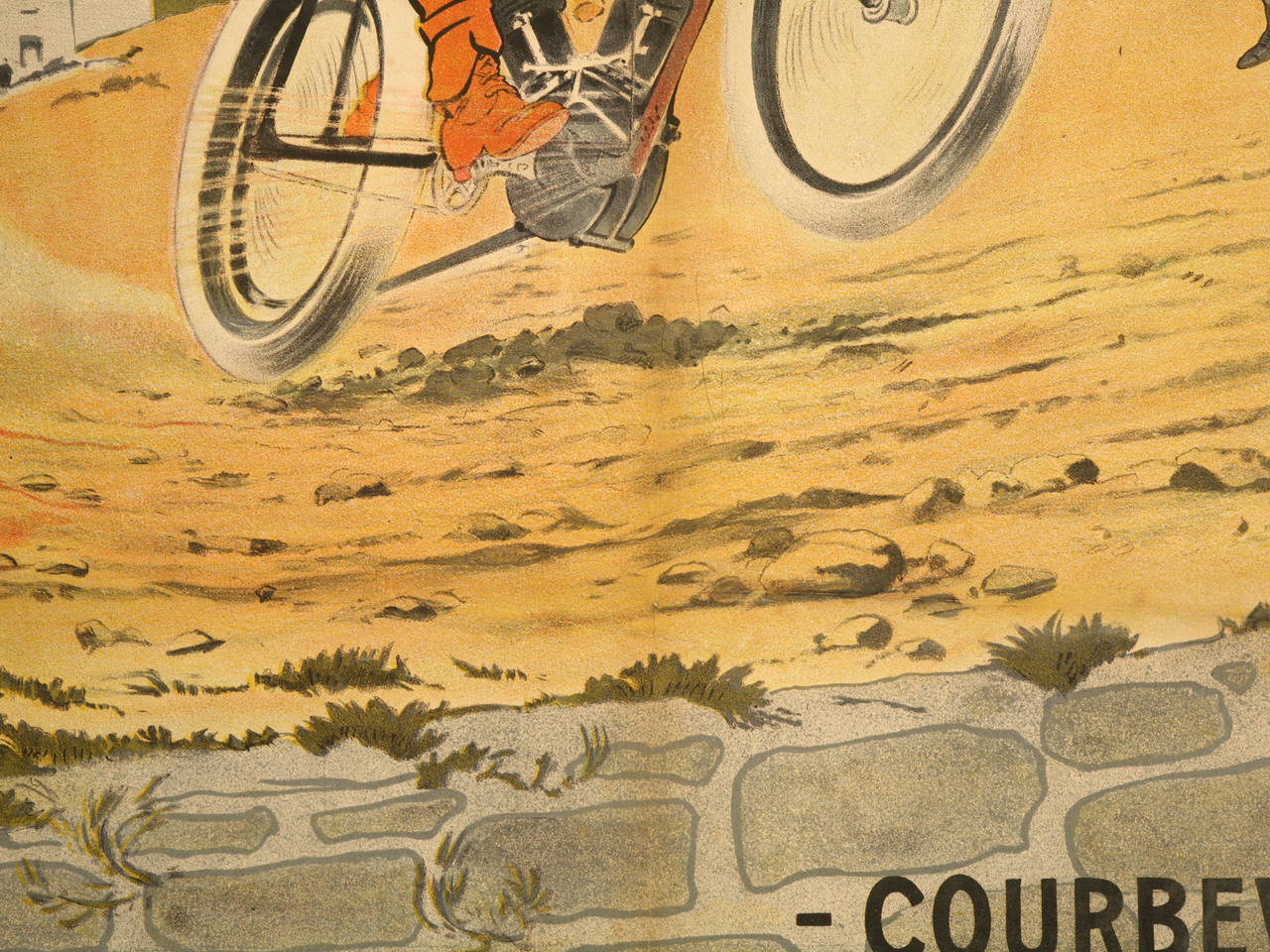 Motorcycle Poster by Walter Thor, circa 1910 2
