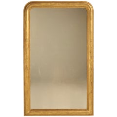 Antique Large-Scale Louis Philippe Mirror, circa 1850