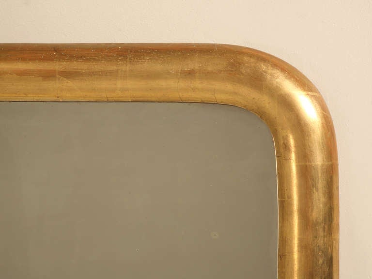 Large-Scale Louis Philippe Mirror, circa 1850 In Good Condition In Chicago, IL