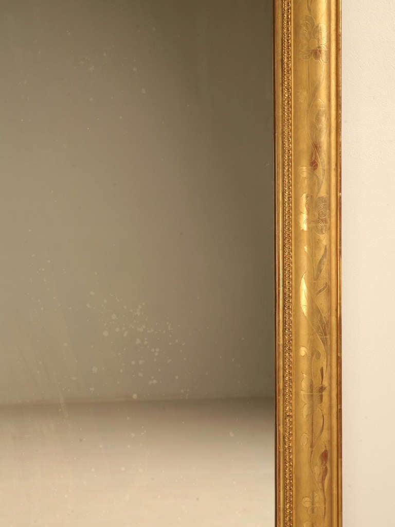 19th Century Large-Scale Louis Philippe Mirror, circa 1850