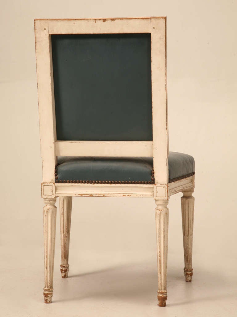 Antique French Louis XVI Style Side Chairs from Chateau de l'Oise 5