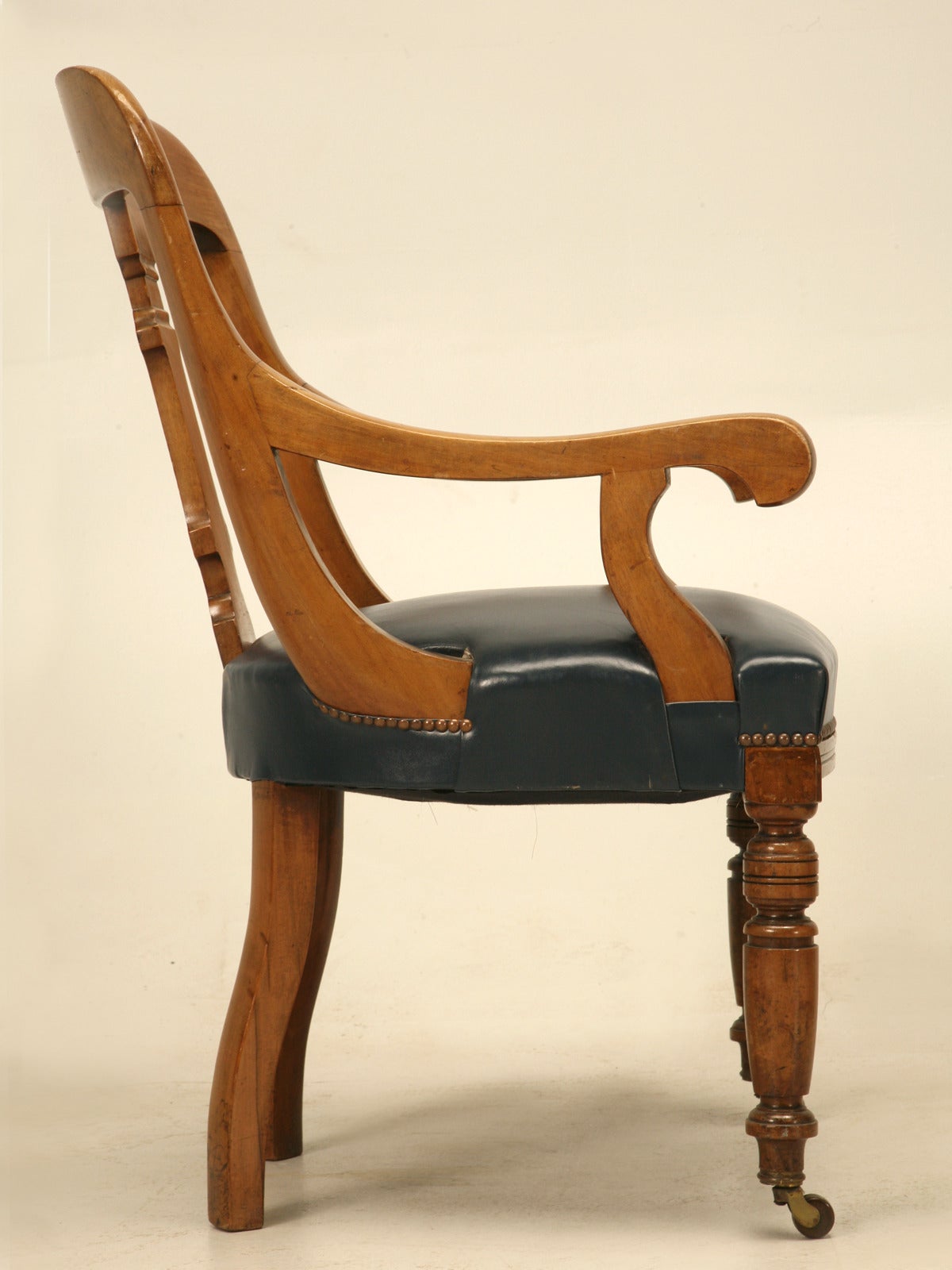 English Regency Mahogany Board Room Chairs 4