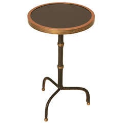Jacques Adnet Petite Wine Table, circa 1940s