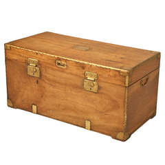 French Campaign Trunk, circa 1900