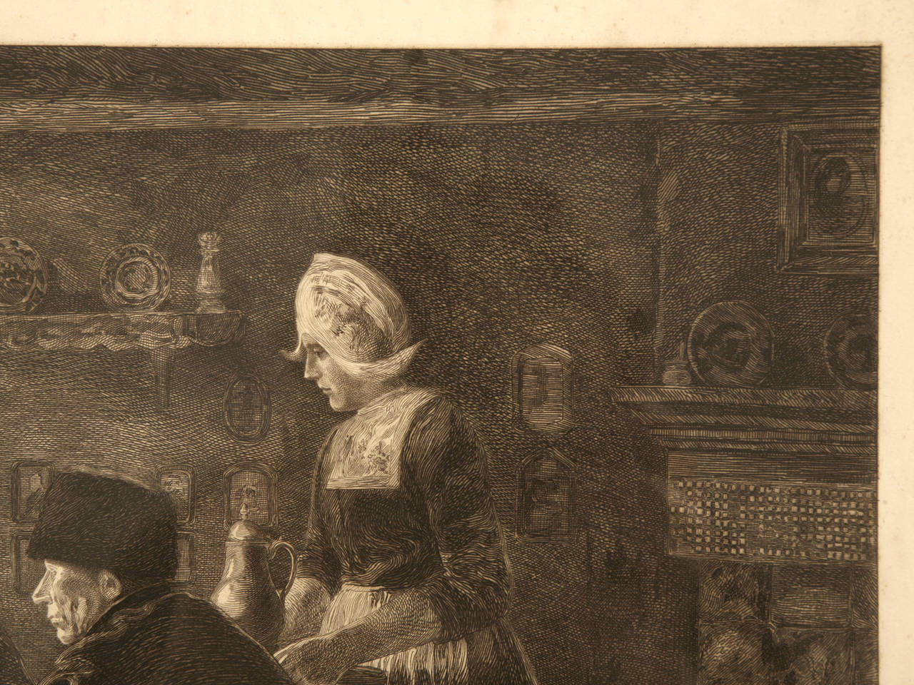 Gravure authentique de Jules Benoit-Lévy 2