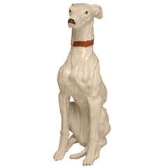 French Faicence Whippet, circa 1960s