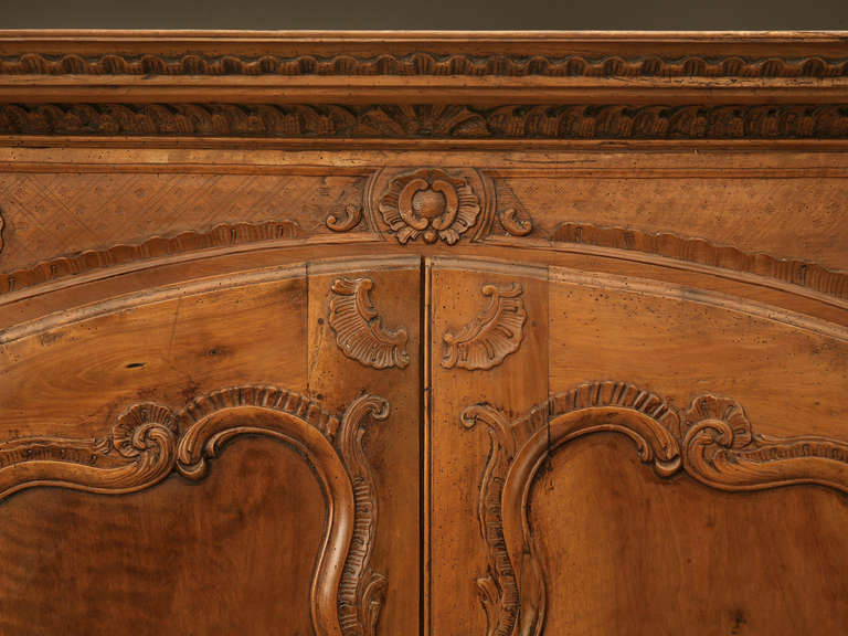 Louis XV French Walnut Cupboard or Cabinet, circa 1800