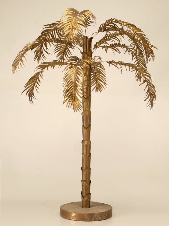 Vintage French Decorative Palm Tree