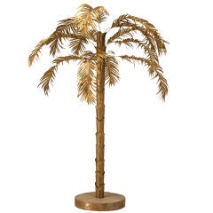 Vintage French Decorative Palm Tree