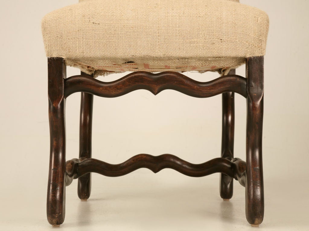 Set of 4 Fully Restored Antique French Os de Mouton Side Chairs 3