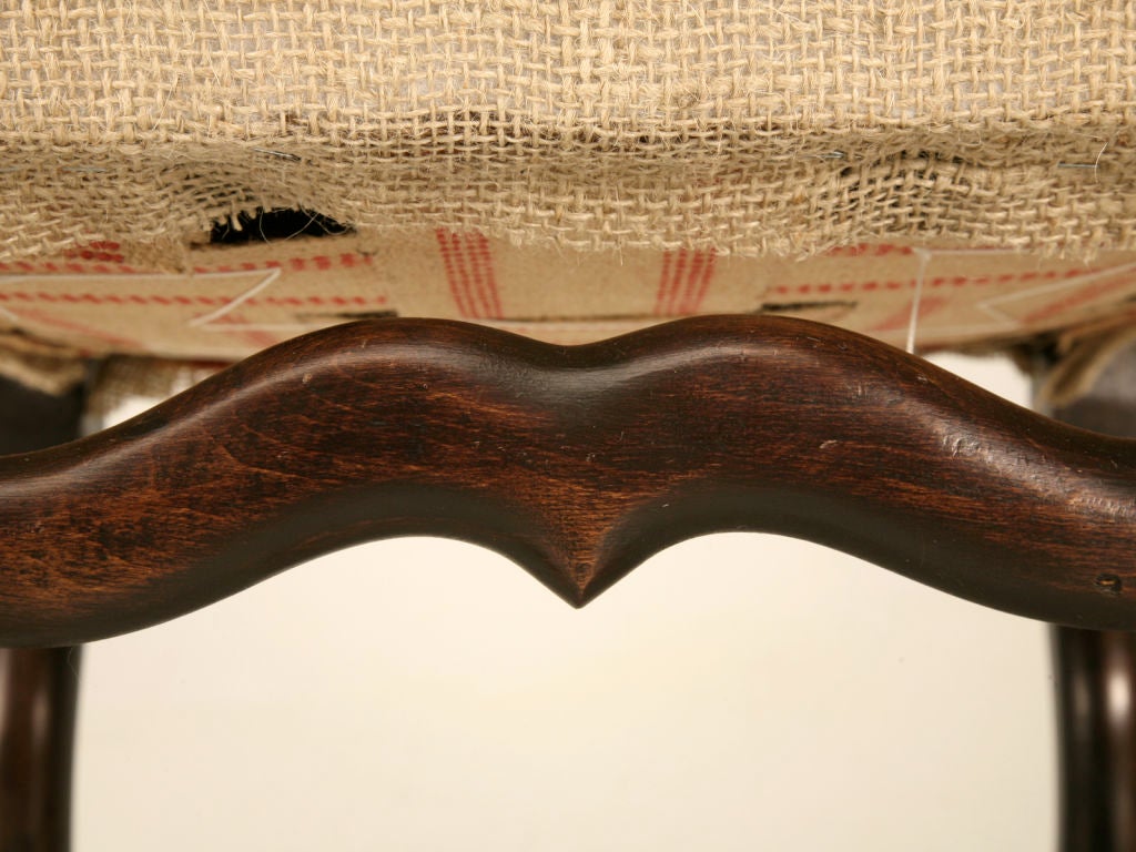 Set of 4 Fully Restored Antique French Os de Mouton Side Chairs 4