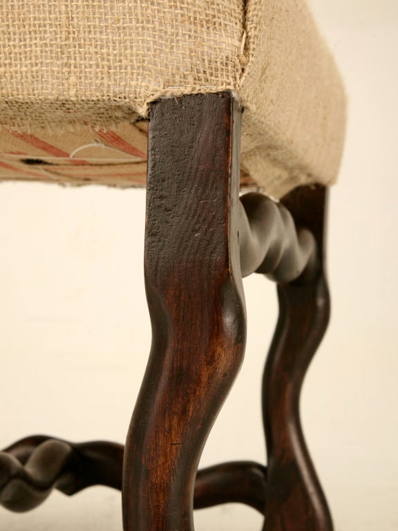 Set of 4 Fully Restored Antique French Os de Mouton Side Chairs 5