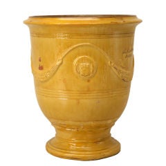 Very Large French Palatial Scaled Anduze Pot