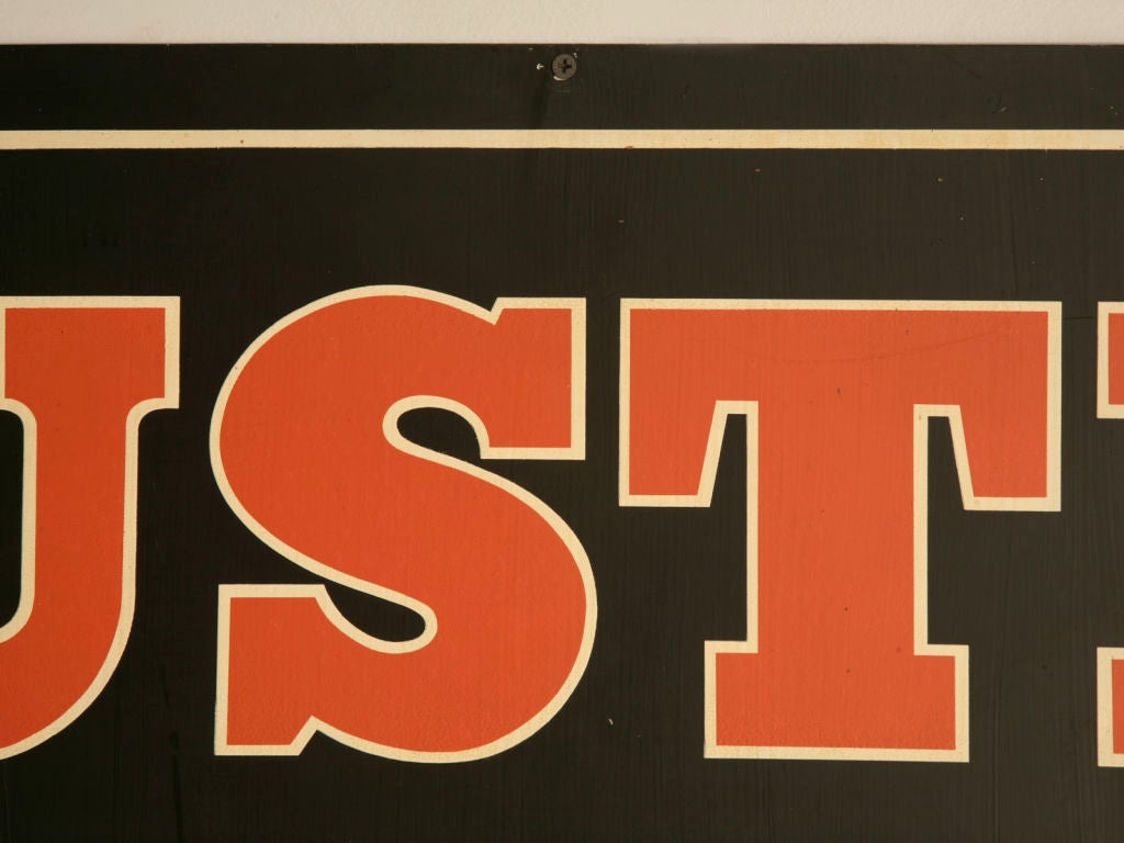 Original Vintage English &quot;Austin Service&quot; Sign at 1stdibs